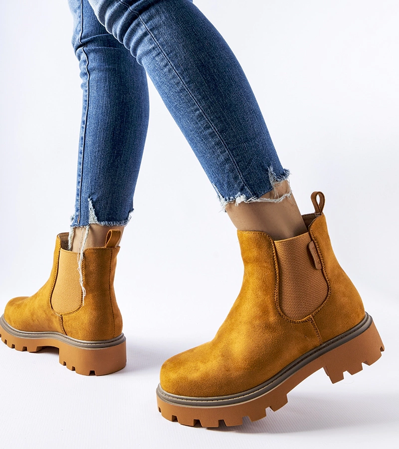 Hnedé zateplené čižmy Big Star MM274374