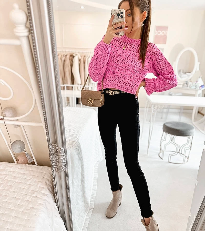 Čierne nohavice s vysokým pásom Bilodeau