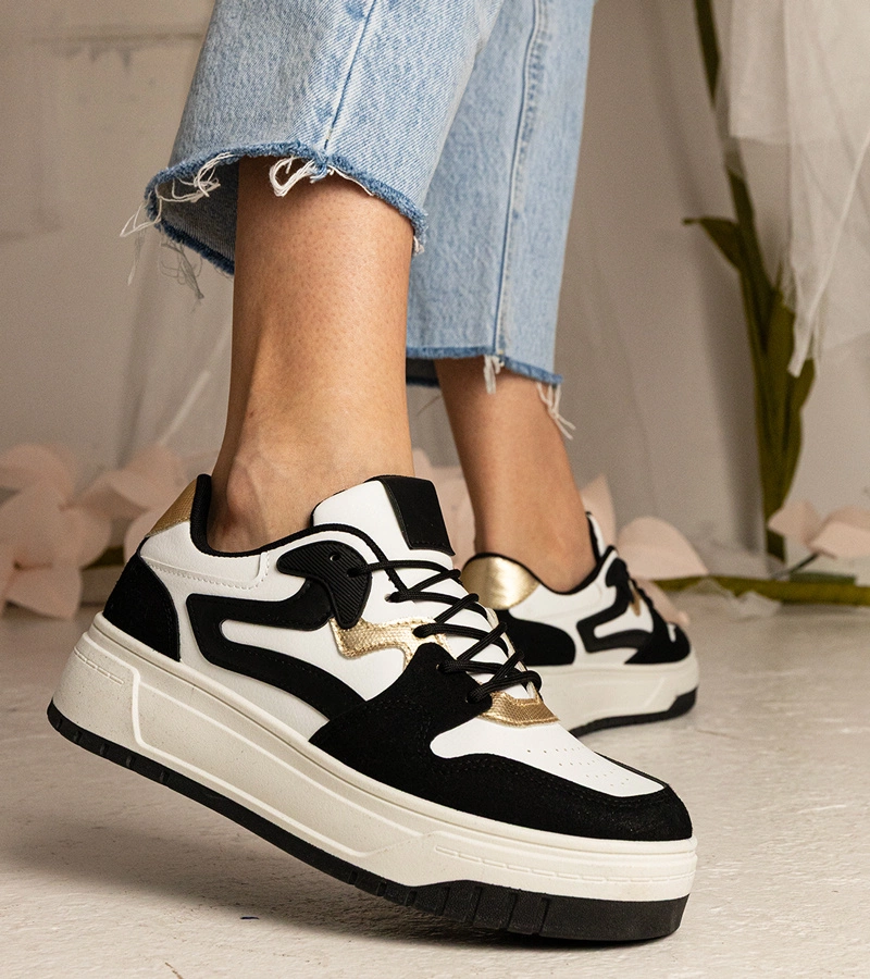 Čierne tenisky dámske športové Seisha