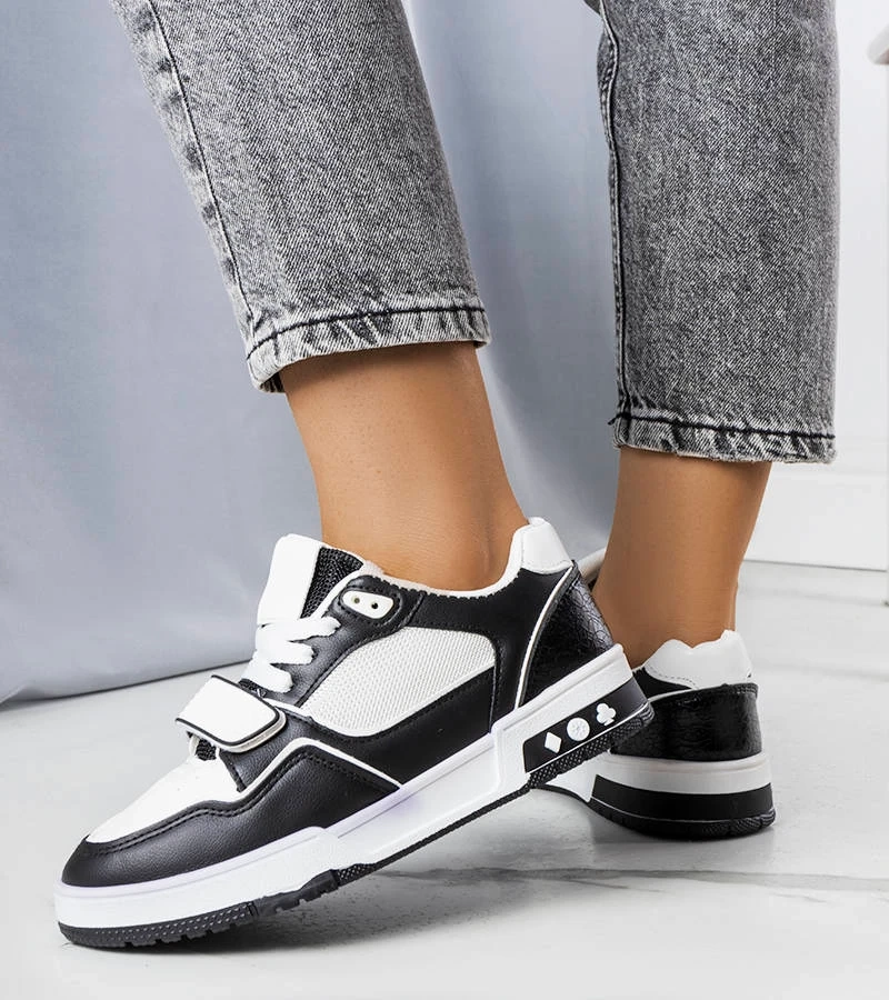 Dámske čierne tenisky Ollie