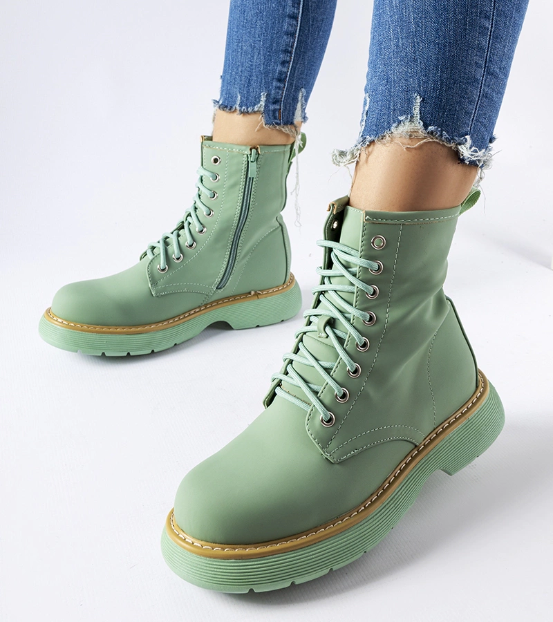 Zelené klasické trapery Benvenuto