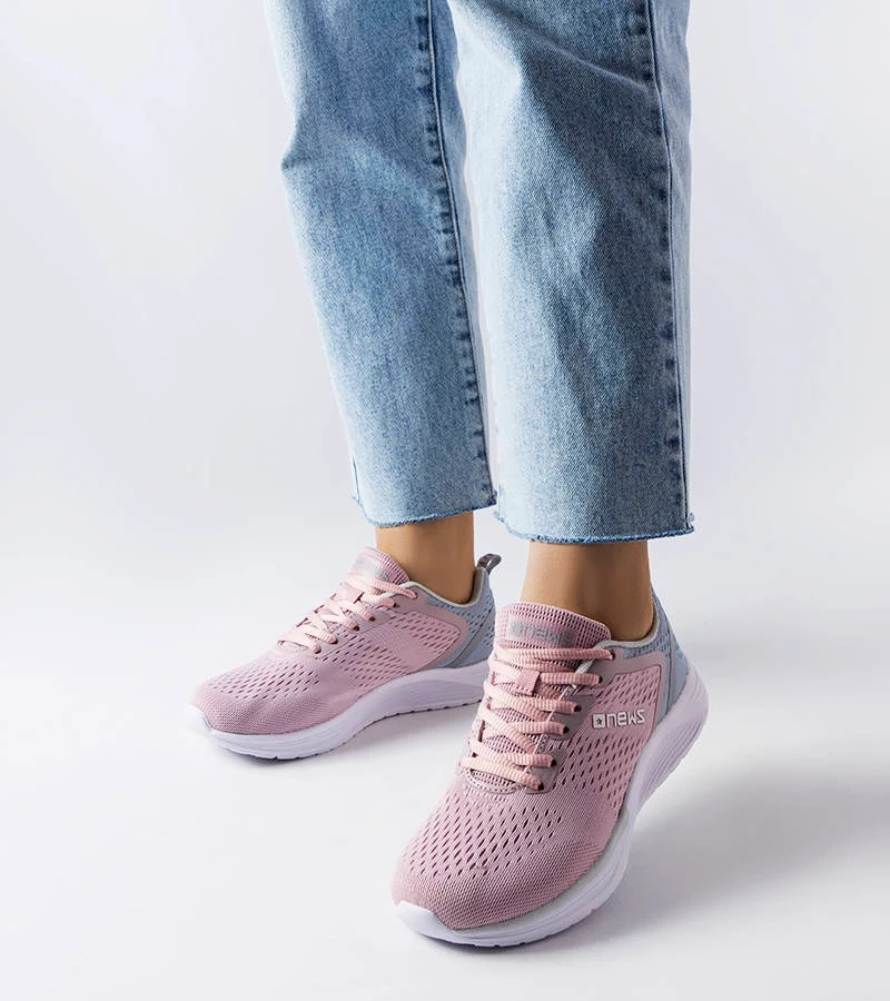 Ružové športové tenisky Nairene