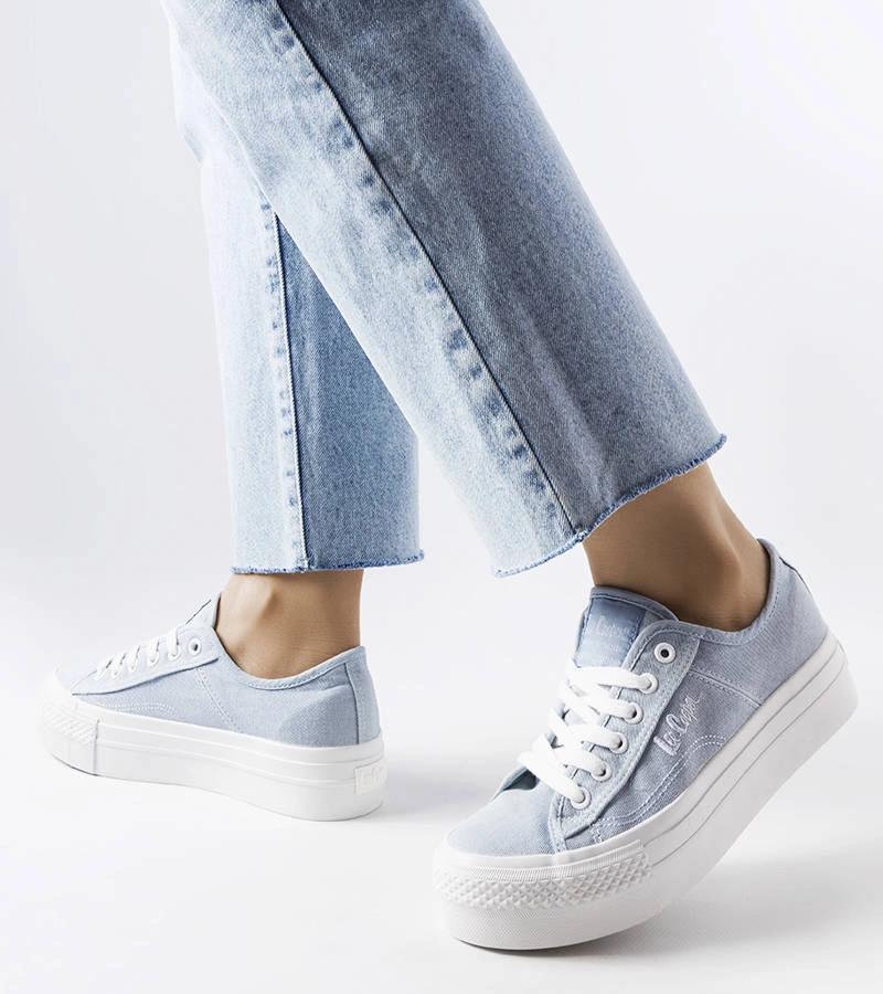 Modré tenisky Lee Cooper LCW-22-31-0891L