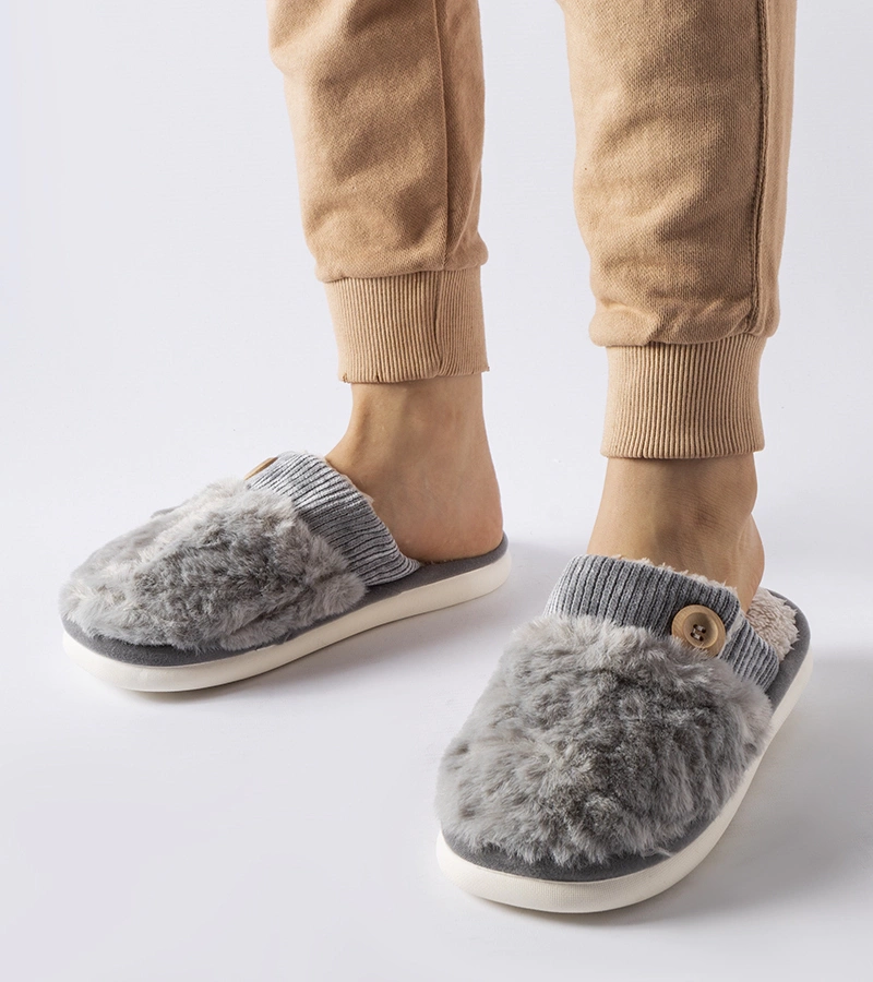 Sivé tepané papuče Lakeland