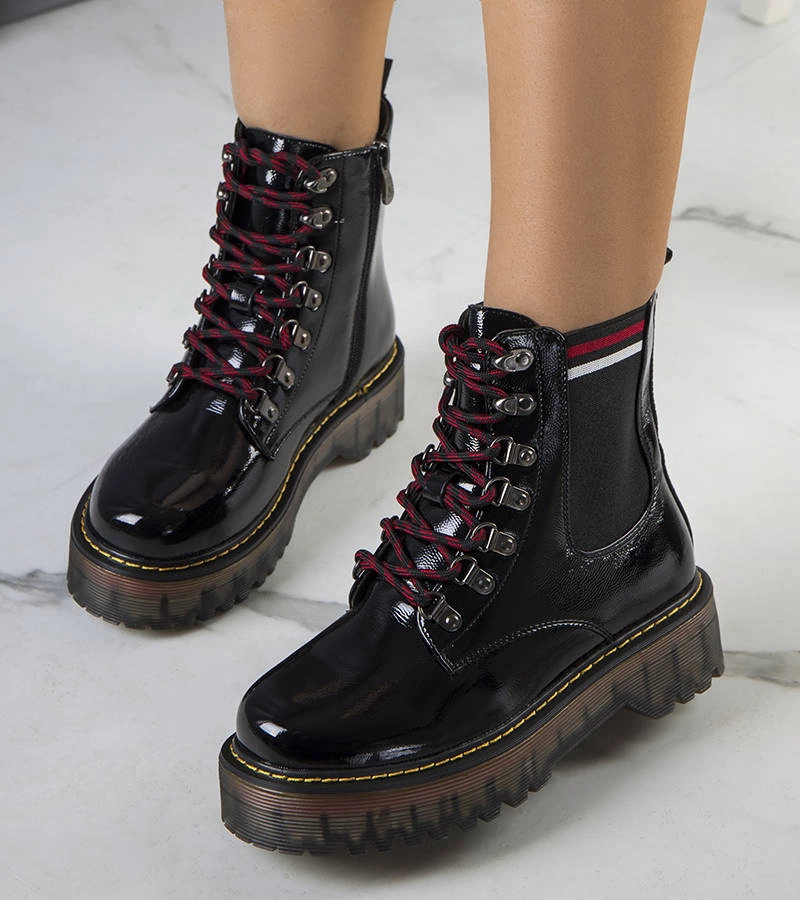 Black botki dámske kobyly