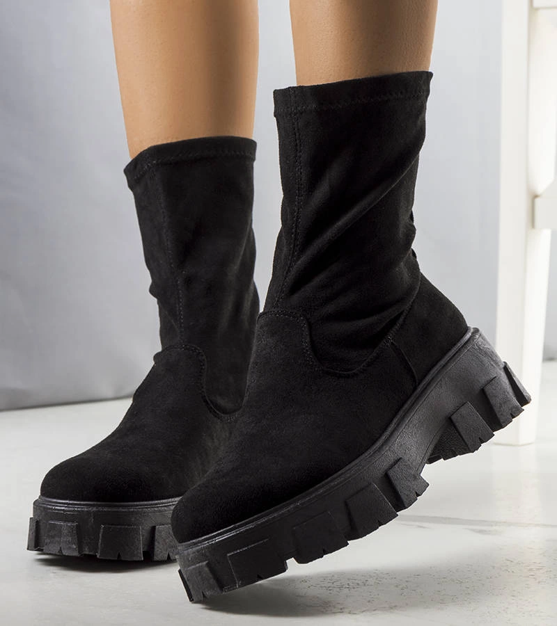 Black botki women's Makayla