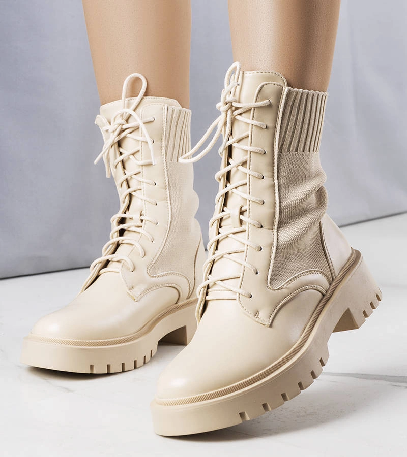 Béžové trapery Ensley