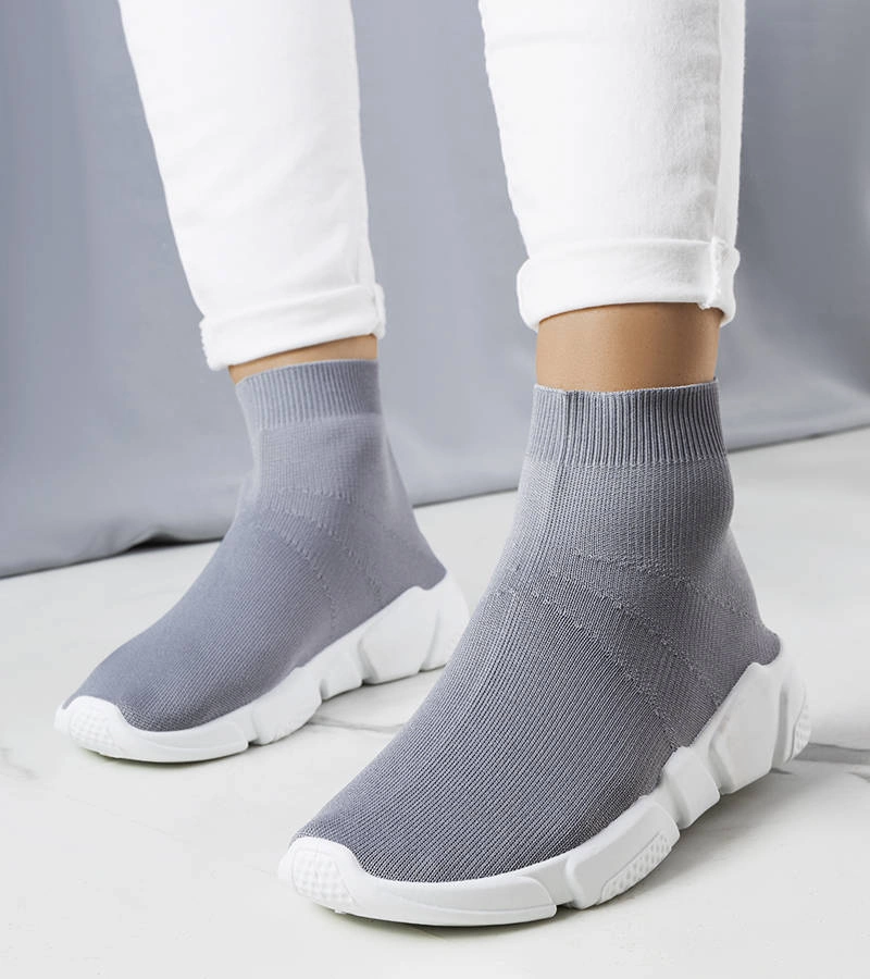 William šedé vysoké tenisky