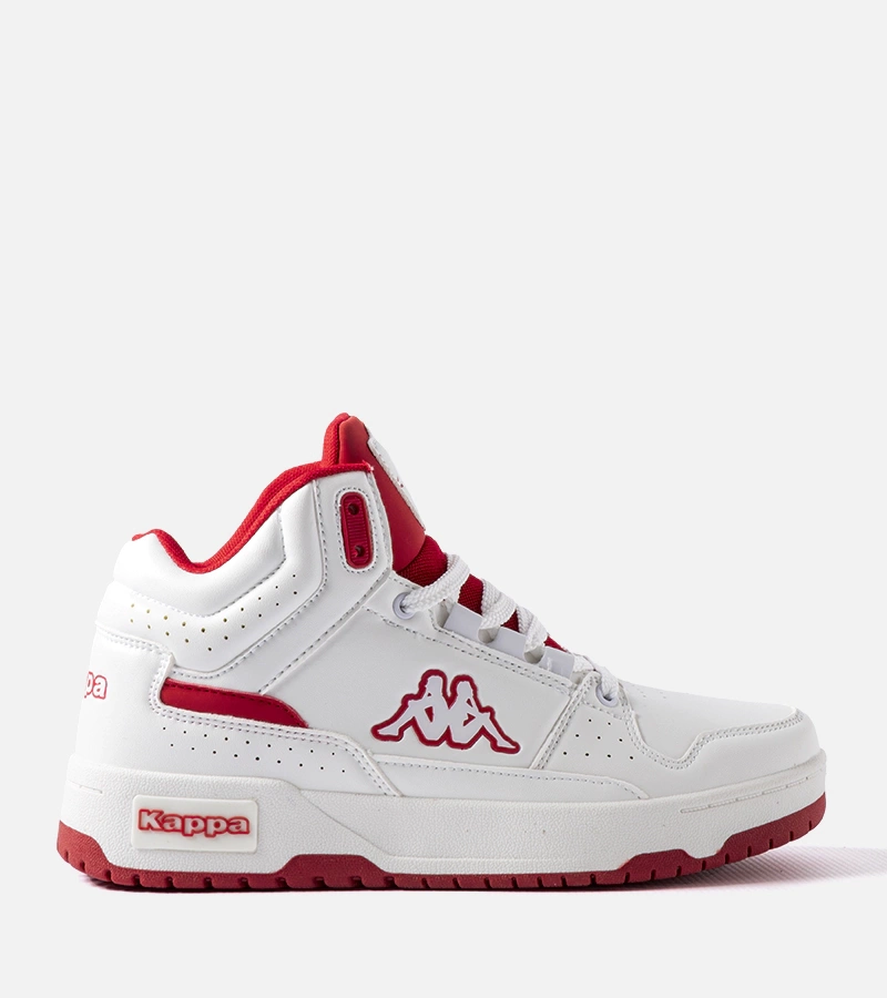 Červeno-biele unisex topánky Kappa 243316 Jonscha