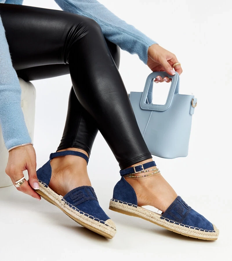 Hnedé espadrilky s ozdobou Aydan