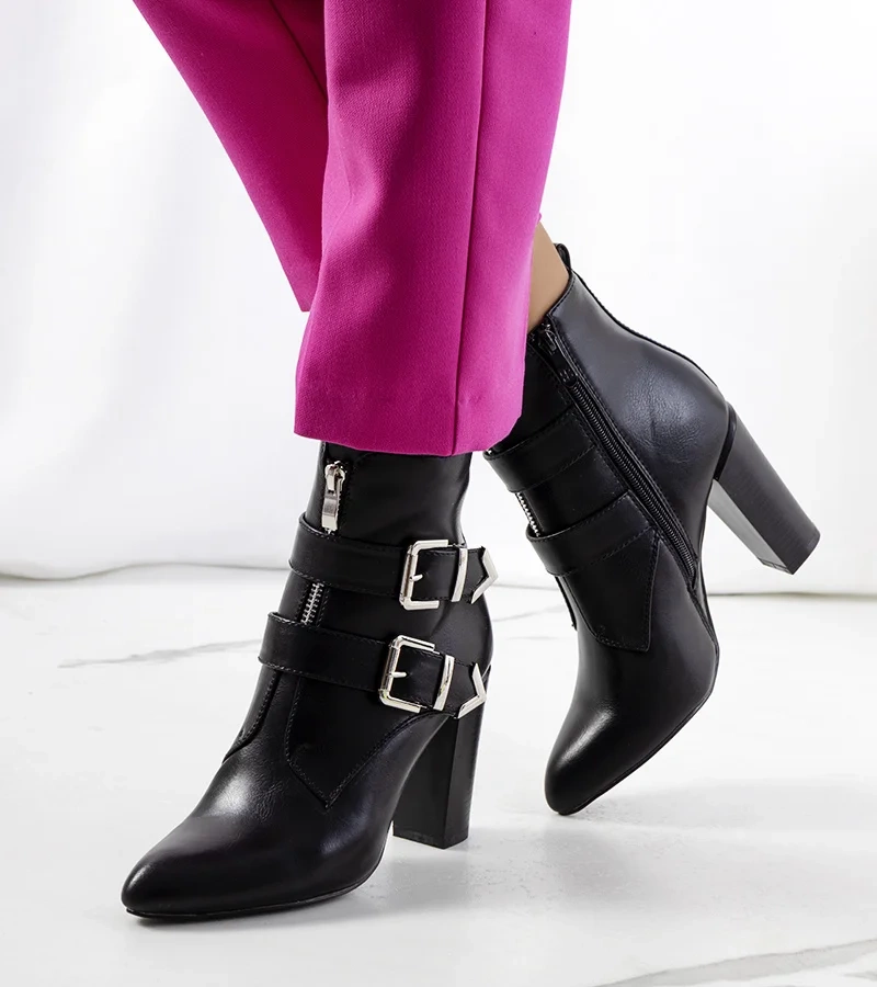 Čierne botki Punče