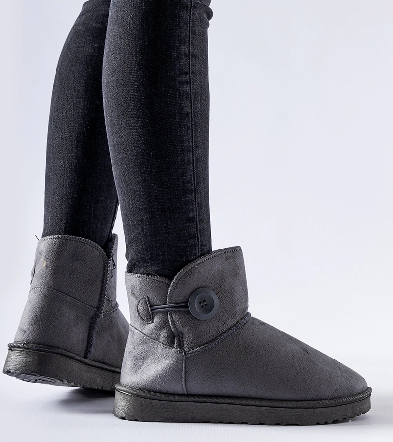 Sivé krátke zateplené snehule Snyder.