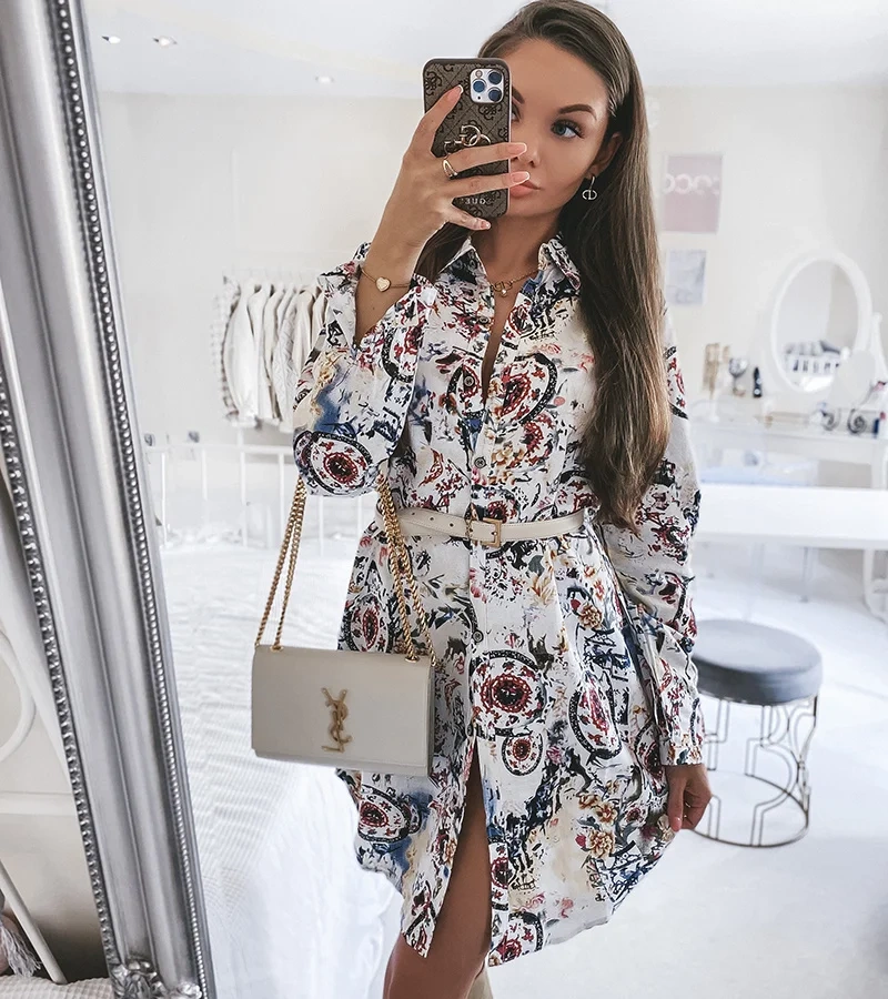 Dámska bielo-červená tunika Zama