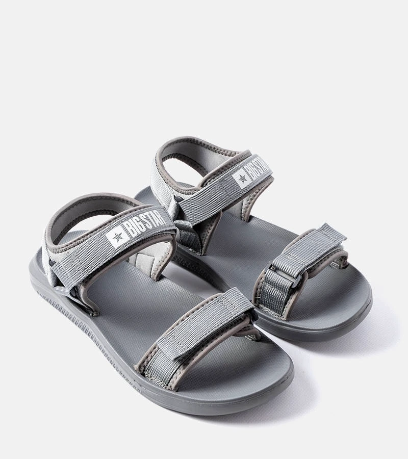 Šedé športové sandále Big Star HH174843