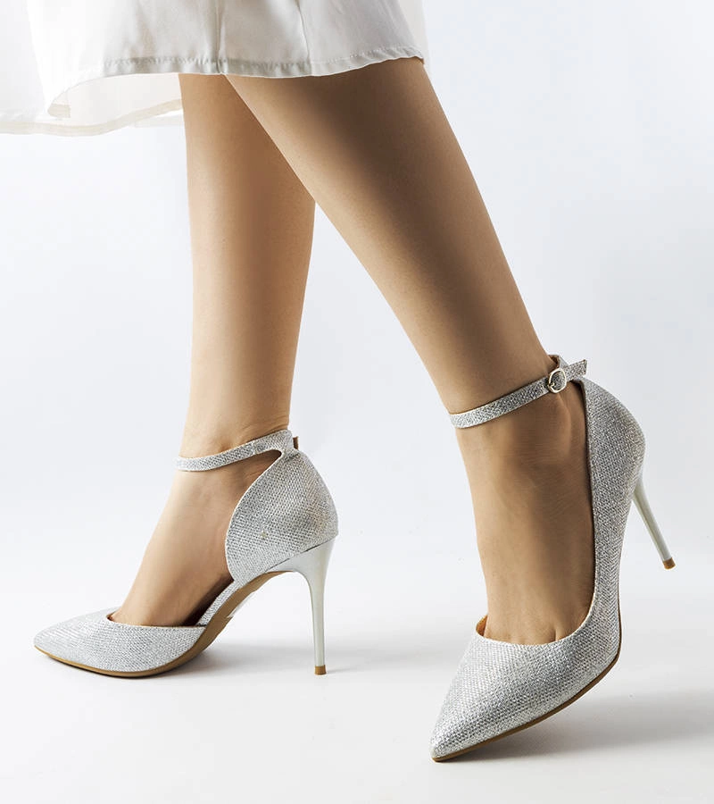 Strieborné brokátové ihlice Nikolina