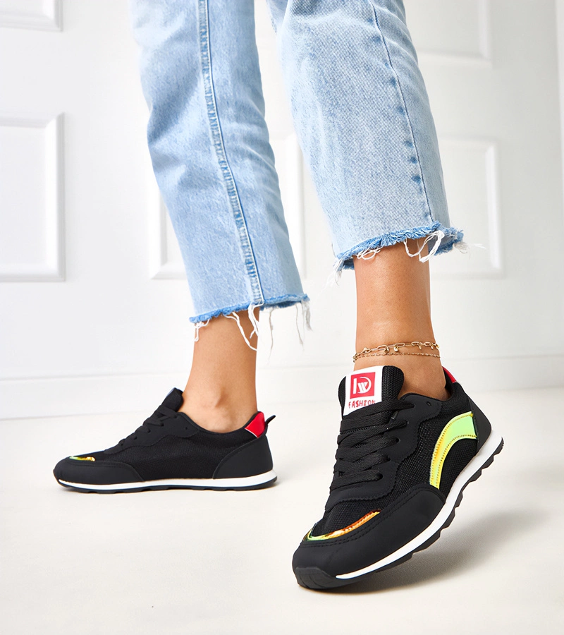 Čierne športové tenisky Caviour