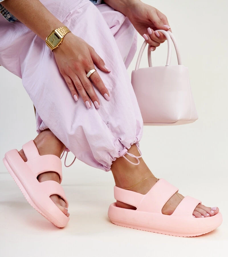 Ružové sandále Attiana