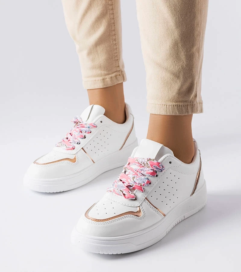 Tenisky Pryor s bielou stuhou